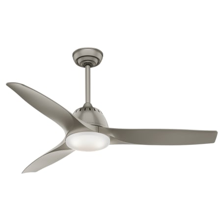 Casablanca 52" Indoor Ceiling Fan with LED Light Kit and Hand Held Remote Pewter