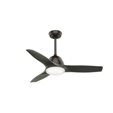 Casablanca Wisp 44" Indoor Ceiling Fan - Blades, Remote, and LED Light Kit Included Noble Bronze