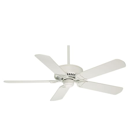 Casablanca Panama 54" 5 Blade DC Indoor Ceiling Fan - Blades and Remote Control Included Snow White