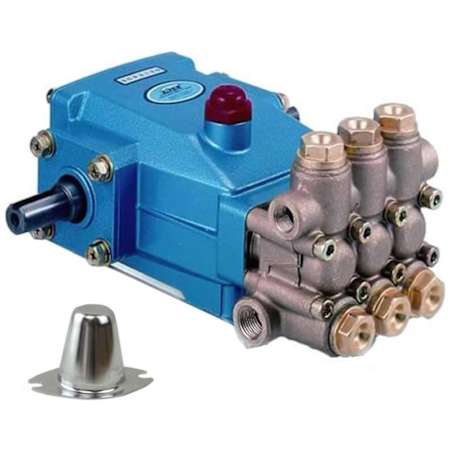 CAT Pumps CAT Pumps 3500 PSI 4.5 GPM (Solid Shaft) Triplex Pressure Washer Pump w/ Shaft Cover (Belt Drive) N/A