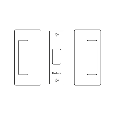 Cavilock-CL205A-PA-34-Passage Line Drawing View