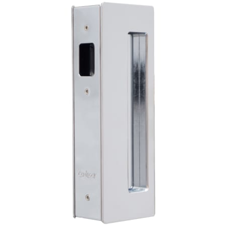 Cavilock Non-Latching Passage Pocket Door Pull for 1-3/4 Inch Door Thickness Bright Chrome
