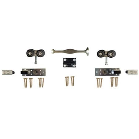 Cavity Sliders Cavity Sliders M8 (500 lb) with 2 Stops Clear Anodized