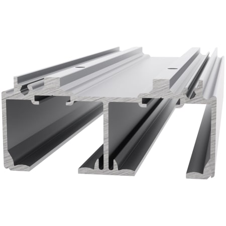 Cavity Sliders 12 Foot Heavy Duty Aluminum Top Wall Mount Double Sliding Door Track for 1-3/8" Doors N/A