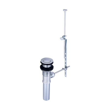 Central Brass Brass Pop-Up Drain Assembly Less Guide Polished Chrome