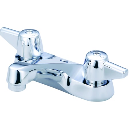 Central Brass 1.2 GPM Double Handle Deck Mounted Bathroom Faucet with Lever Handles Polished Chrome
