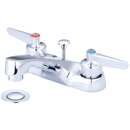 Central Brass Central Brass 1.2 GPM Centerset Bathroom Faucet Polished Chrome