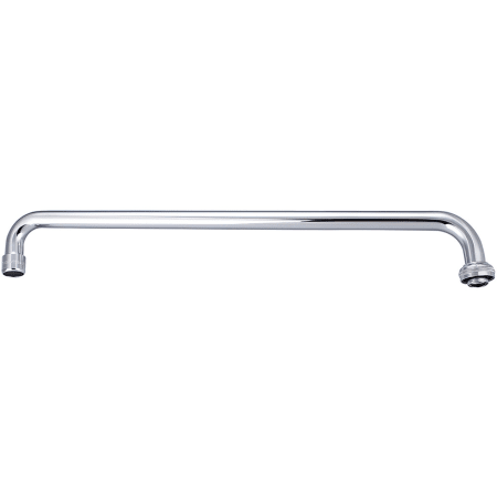 Central Brass 18" Swivel Tube Spout with Aerator Polished Chrome