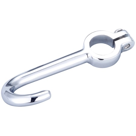 Central Brass Finger Hook and Screw Polished Chrome