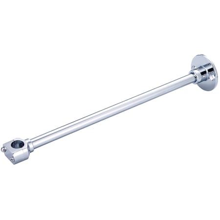 Central Brass 12" Adjustable Wall Bracket Polished Chrome