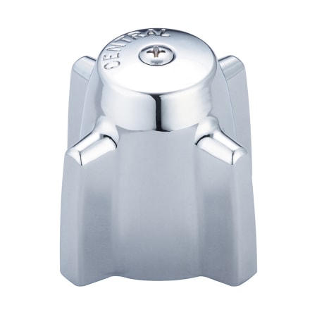 Central Brass Large Lever Handle with Screw - Diverter Polished Chrome