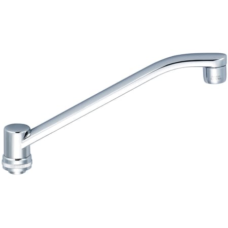 Central Brass 8" Swivel D Style Spout with Aerator Polished Chrome