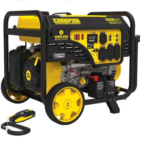 Champion 8,000-Watt (120 / 240V) Electric Button / Recoil / Remote Start Gasoline Portable Generator with CO Shield (49-State) N/A