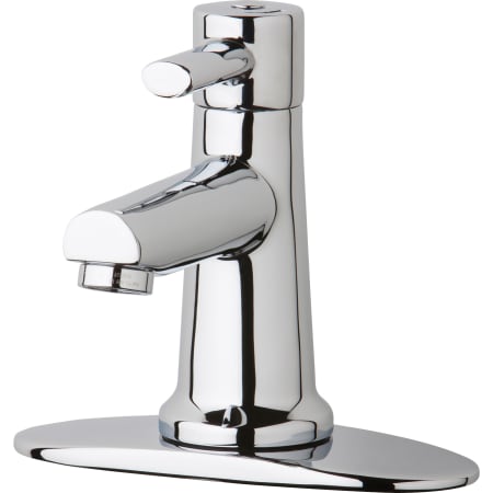 Chicago Faucets Single Supply Sink Faucet - 4" Centerset Installation Chrome