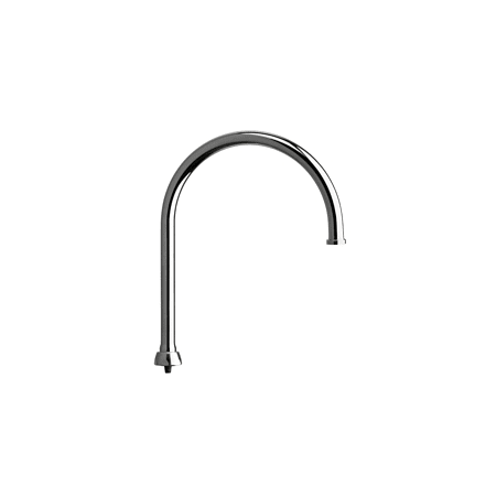 Chicago Faucets 8" High-Arch Gooseneck Swing Spout with Flow Control Chrome