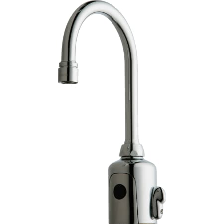 Chicago Faucets Electronic Metering Faucet with Infrared Sensor Chrome