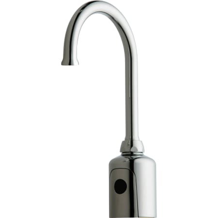 Chicago Faucets HyTronic Gooseneck 1.5 GPM Single Hole Metering Faucet - Includes Dual Beam Infrared Sensor Chrome