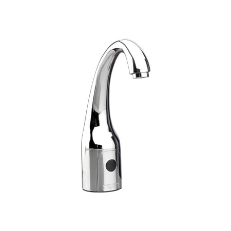 Chicago Faucets Single Hole Metering Faucet with Electronic Sensor and Automatic Shut-Off Chrome