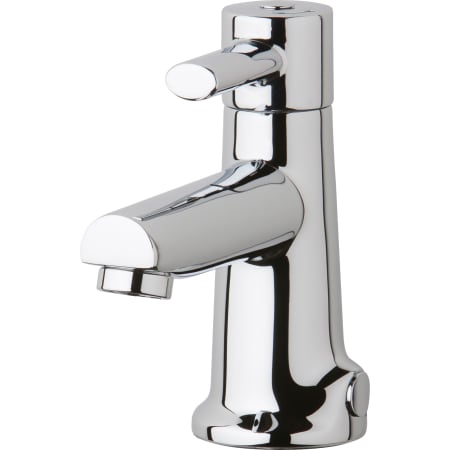 Chicago Faucets Deck-Mounted Manual Sink Faucet Polished Chrome