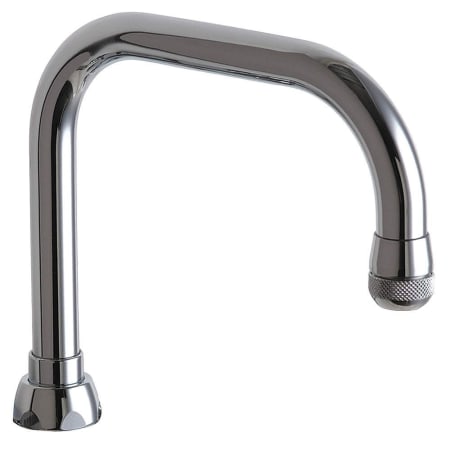 Chicago Faucets 6-1/4" Double-Jointed Rigid Swing Spout Chrome