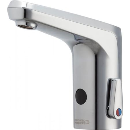 Chicago Faucets 0.5 GPM Lavatory Sink Faucet with Touch-Free Operation Polished Chrome