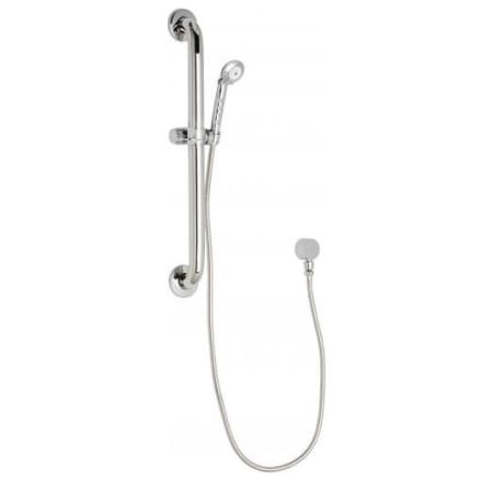 Chicago Faucets 1.5 GPM Wall-Mounted Shower Hand Spray with 24" ADA Grab Bar Chrome