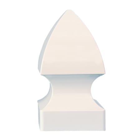 Classy Caps Gothic 5" x 5" PVC Fence Post Cap White