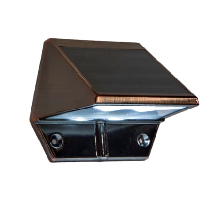 Classy Caps 2-1/2" Wide LED Solar Deck and Wall Light Copper
