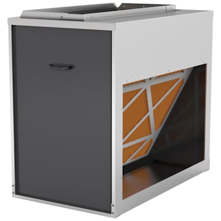 Clean Comfort 20" x 25" - Right Angle Media Air Cleaner - MERV 11 - 2000 CFM N/A