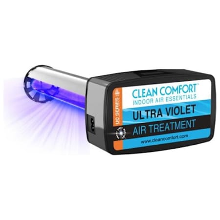 Clean Comfort UC Series Ultraviolet Coil Purifier for Furnaces - 16" Dual UV-C Lamps - 24V/120V - High Temp N/A
