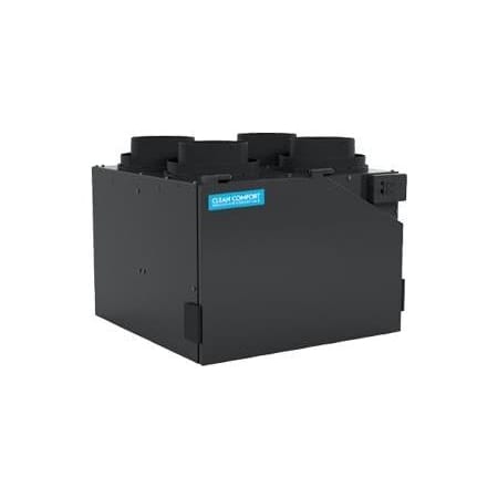 Clean Comfort VH Series 140 CFM - Heat Recovery Ventilator (HRV) - Top Ports - 6" N/A