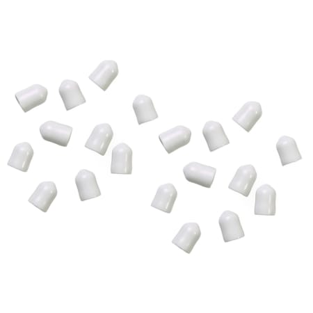 ClosetMaid Bulk Pack of (1000) Wire Shelf / Shelving Small End Caps White