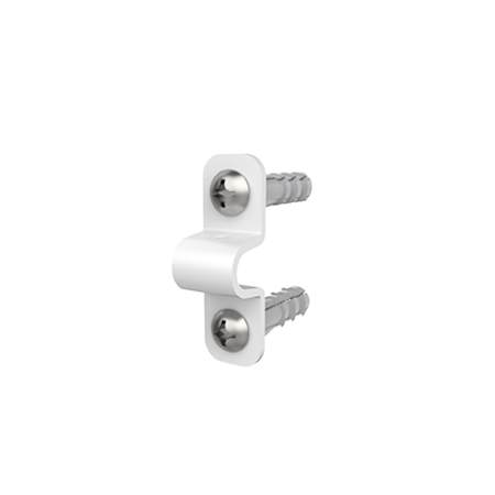ClosetMaid ProPack Pack of (200) - Metal Shelf Cable Clips White