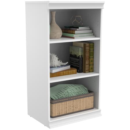 ClosetMaid Modular 21-1/2"W 3 Shelf Bookshelf Organization System Shelving Storage White