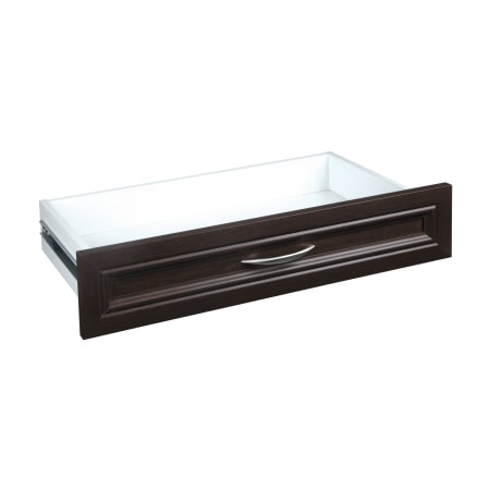 ClosetMaid SuiteSymphony 25 x 5 Inch Tall Drawer For Custom Closet Systems Midnight Brown
