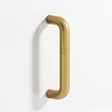 Colonial Bronze 858 Series 12" Center to Center Luxury Wire Style Solid Brass Appliance Handle / Pull - Made in USA Satin Brass