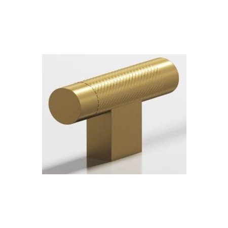 Colonial Bronze 1-1/3" T Cabinet Knob Satin Brass