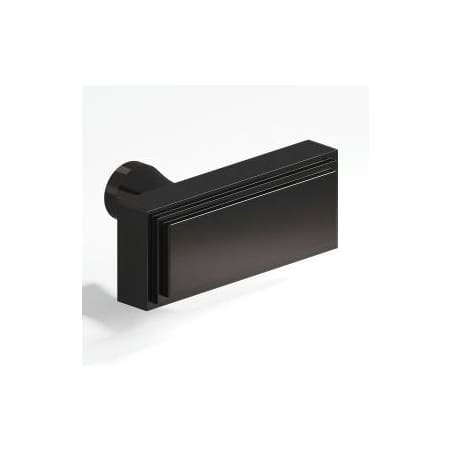 Colonial Bronze 940 Series 3/4" x 3/8" T Cabinet Knob Satin Black