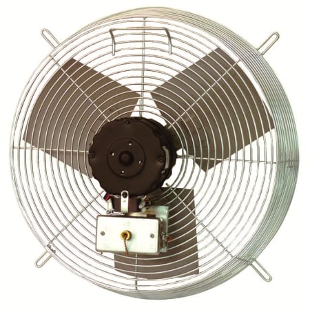 Continental Fan Manufacturing 1/4 Horse Power 3400 CFM 24 Inch Guard-Mount Wall Exhaust Fan N/A