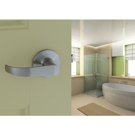 Copper Creek-EL1231-Bathroom Application in Satin Stainless