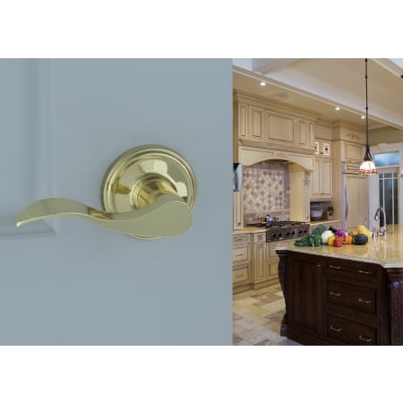 Copper Creek-WL2220-Kitchen Application in Polished Brass