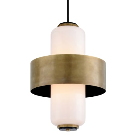 Corbett Lighting Melrose 6 Light 22" Wide Pendant Vintage Brass