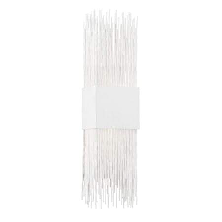 Corbett Lighting Sabine 2 Light 28" Tall Wall Sconce Gesso White
