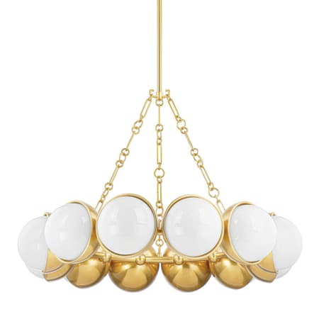 Corbett Lighting Althea 43" Wide Chandelier Vintage Polished Brass