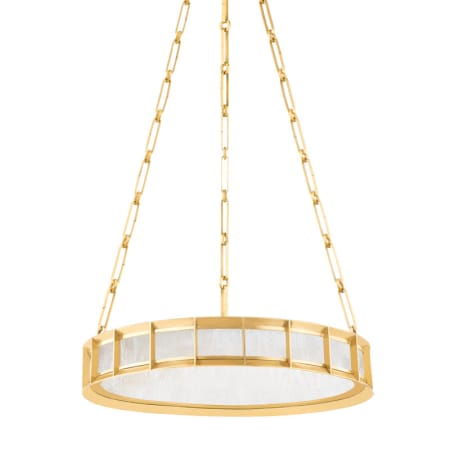 Corbett Lighting Leda 20" Wide Ring Chandelier Vintage Brass