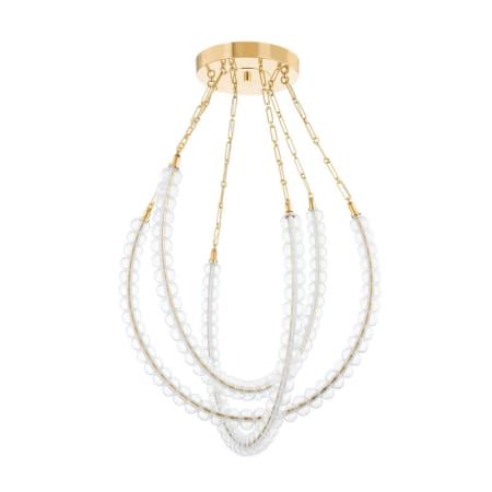 Corbett Lighting Celeste 36" Wide Abstract Chandelier Vintage Brass