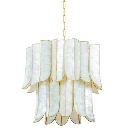 Corbett Lighting Cartagena 7 Light 23" Wide Waterfall Chandelier Vintage Gold Leaf