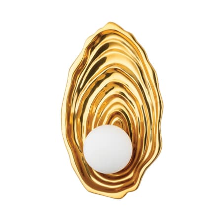 Corbett Lighting Elie 13" Tall Wall Sconce Vintage Polished Brass