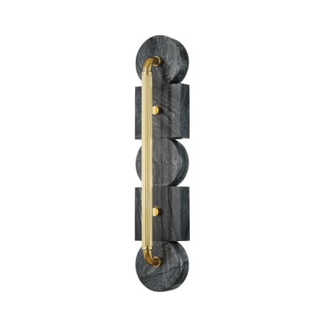 Corbett Lighting Sena 24" Tall LED Wall Sconce Vintage Brass