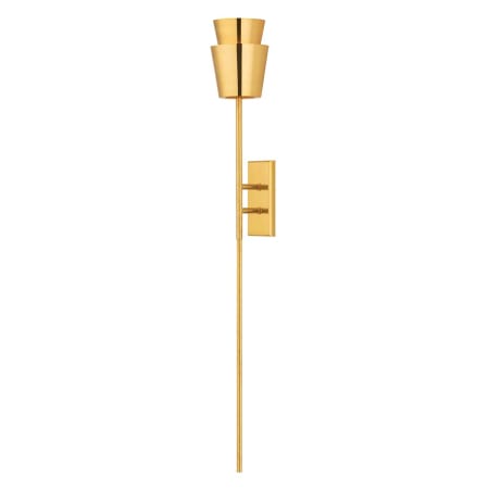 Corbett Lighting Buenos Aires 44" Tall Wall Sconce Vintage Brass